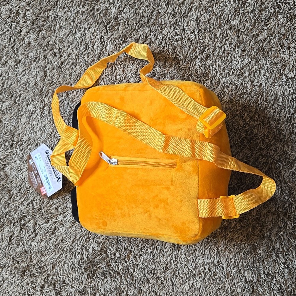 Minecraft Fox Plush Backpack Bag Mojang Studios Purse - Picture 2 of 2